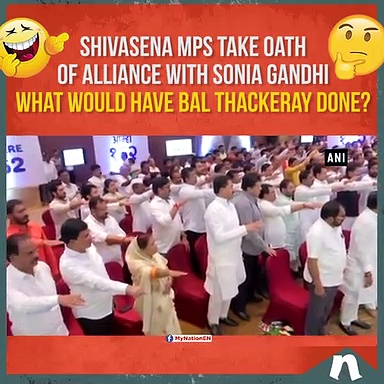 Bal Thackeray's jibe at Gandhi family resurfaces as Shiv Sena joins hands with unlikely partners