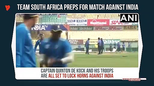 Ind vs SA T20I: Team South Africa sweats it out ahead of match
