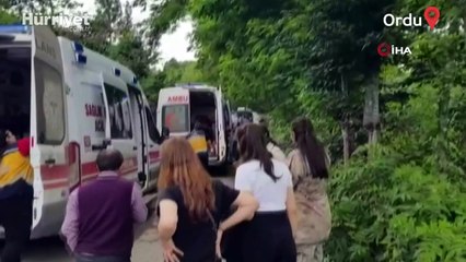 Dekanları taşıyan otobüs kaza yaptı!