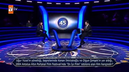 Kim Milyoner İster’de şaşırtan anlar! "Kenan İmirzalıoğlu'nu pek çıkaramadım"