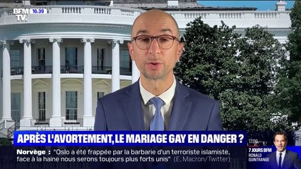 下载视频: États-Unis: après la révocation du droit à l'avortement, le mariage pour tous en danger?