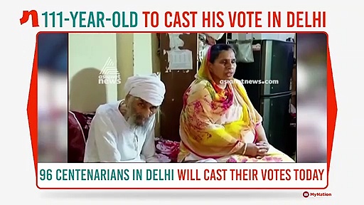 111-year-old Bachan Singh ready to cast his vote in Delhi