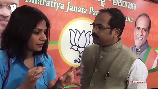 Chandrababu Naidu is Telangana's demon, TRS is BJP's first enemy: Krishna Saagar Rao