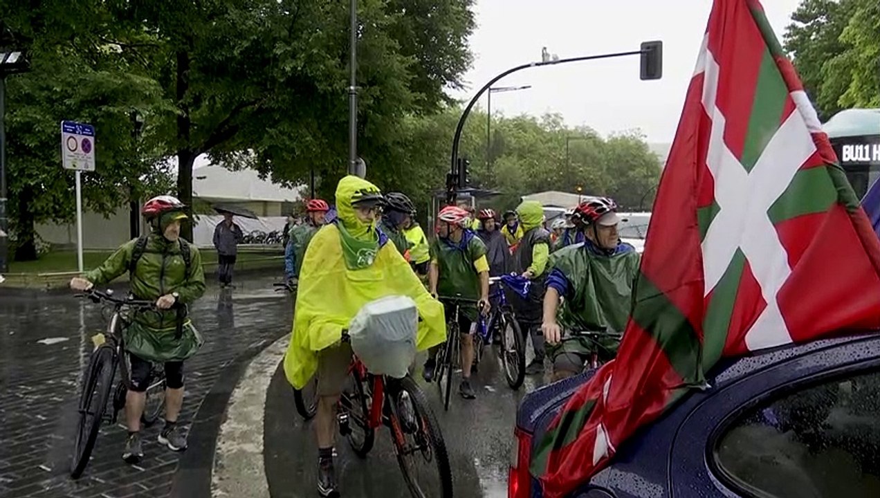 Concluye la Bizikleta Martxa del Movimiento de Pensionistas de Euskal Herria