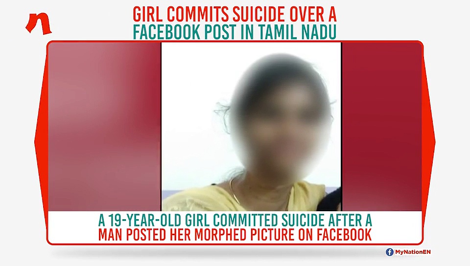 Tamil Nadu girl commits suicide after man posts 'morphed pictures' on Facebook