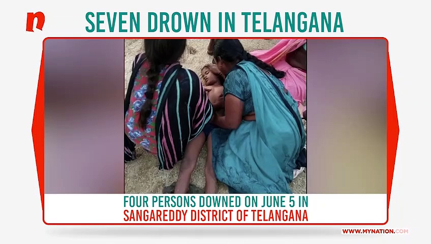 Telangana: 7 including 3 children drown in two separate incidents