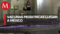 Llega segundo embarque de vacunas pediátricas a México