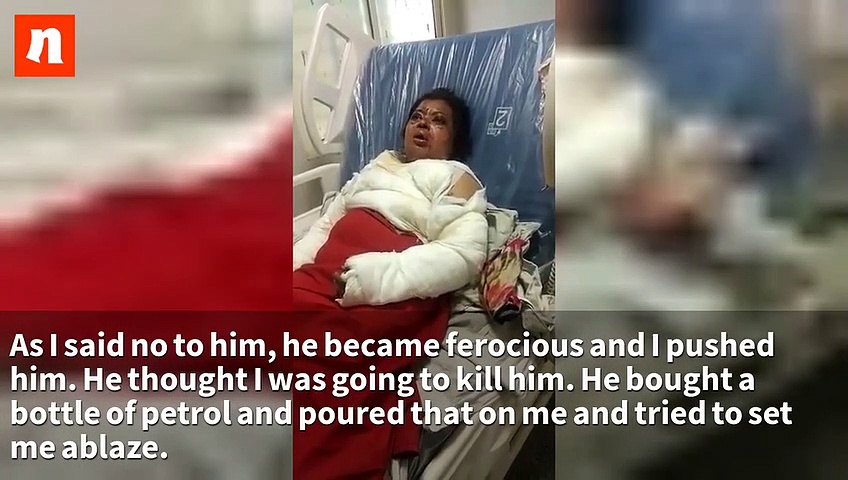 Rogue son sets mother ablaze for not lending money