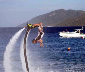Türkiye Sujeti ve Flyboard Şampiyonası Bodrum'dan başladı