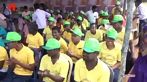 Physically challenged children participate in district-level sports meet in Tamil Nadu