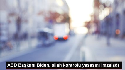 Son dakika haber... ABD Başkanı Biden, silah kontrolü yasasını imzaladı