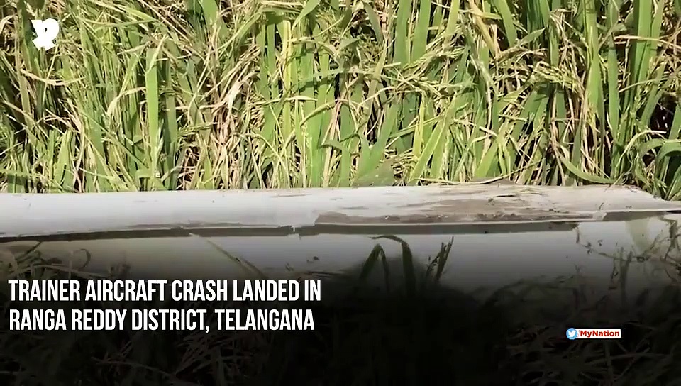 Trainer aircraft crash lands in Telangana, pilot safe