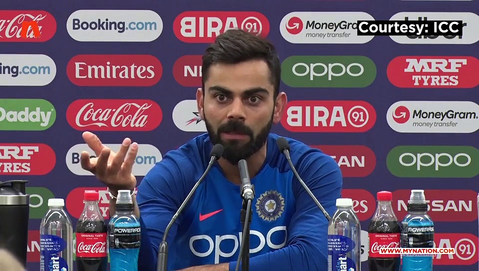 World Cup 2019: Virat Kohli explains why he apologised to Steve Smith after booing by Indian fans