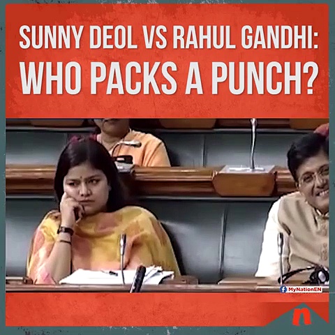 When Sunny Deol slams right with 2.5 kilo arm, Rahul Gandhi can be left in the lurch