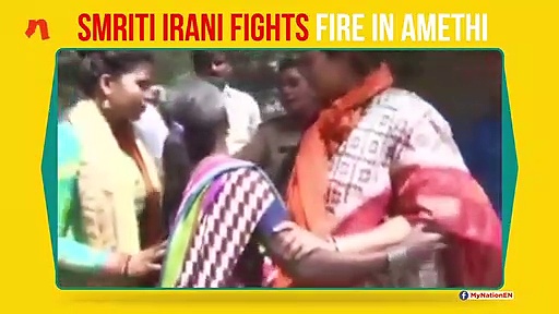 Smriti Irani proves why she is Amethi's friend in need