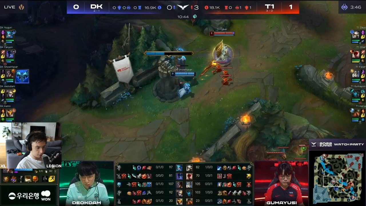 La jugada cerebro galaxia de Faker (League of Legends)