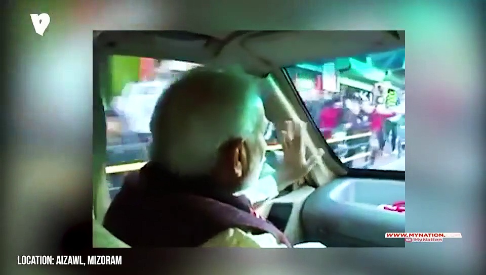 मिजोरम में लोगों से मिलने के लिए पीएम मोदी ने प्रोटोकॉल तोड़ा
