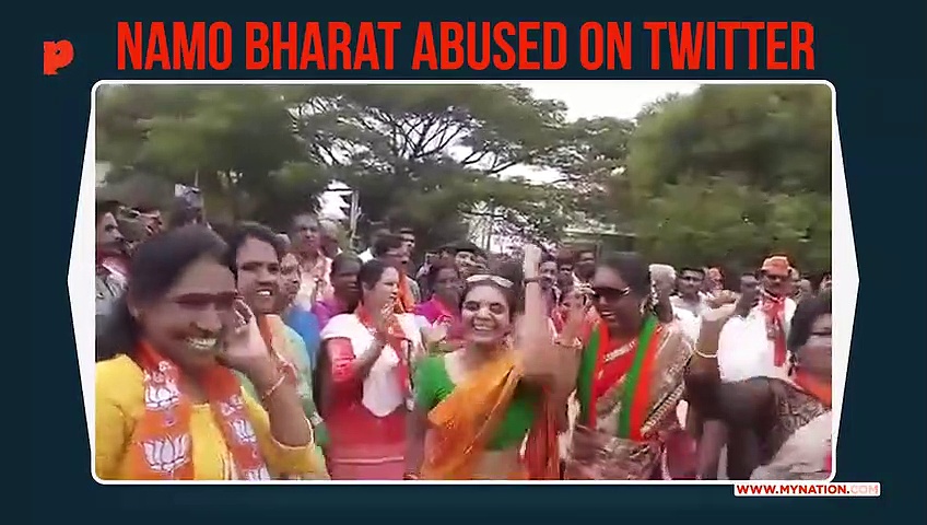 JDS workers threaten, troll NaMo Bharat worker for BJP victory celebrations