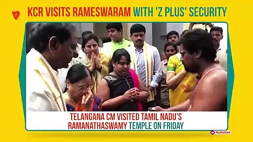Chandrashekar Rao visits Ramanathaswamy temple; keeps devotees waiting for 5 hours