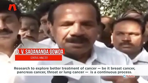 Ananth Kumar left us before new medicine for cancer could reach him: Sadanand Gowda