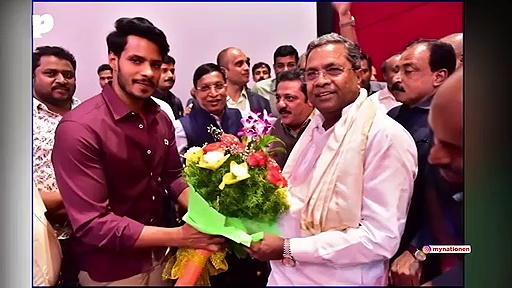 Seetharama Kalyana: Karnataka chief minister son’s movie premiere brings political rivals together