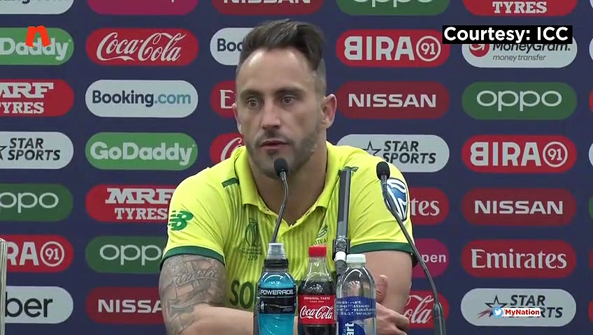 World Cup 2019: Faf du Plessis reflects on Bangladesh loss; Ngidi out of India game