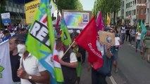 Monaco, migliaia di manifestanti per le strade prima dell'arrivo dei leader G7