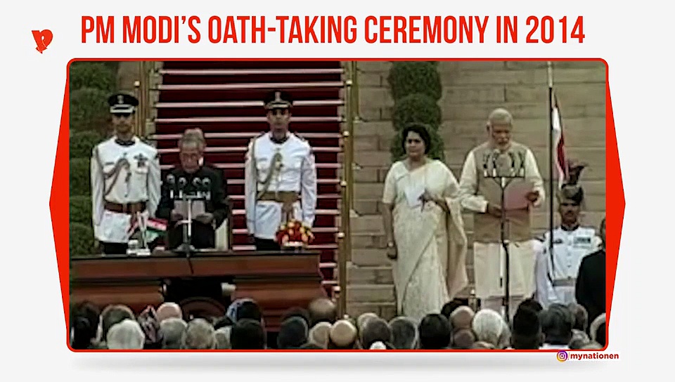Throwback Thursday: Prime Minister Narendra Modi's oath-taking ceremony in 2014