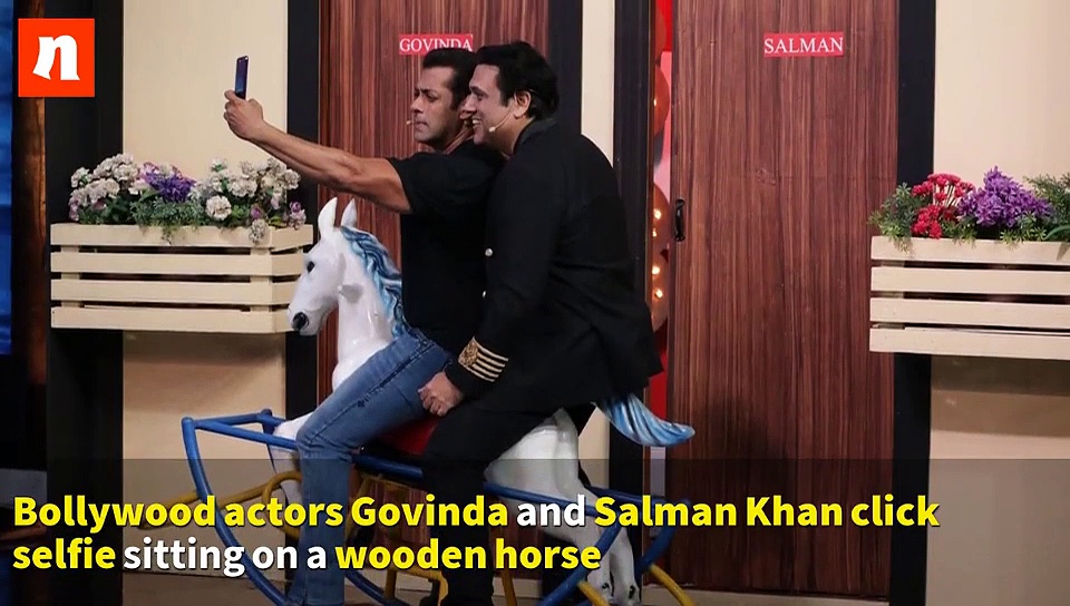 Salman Khan-Govinda bond on the sets of Bigg Boss 12