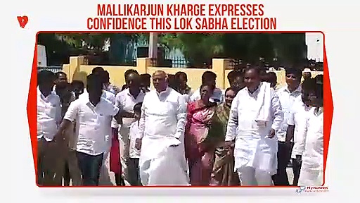 Senior Congress leader Mallikarjun Kharge casts vote, confident of victory