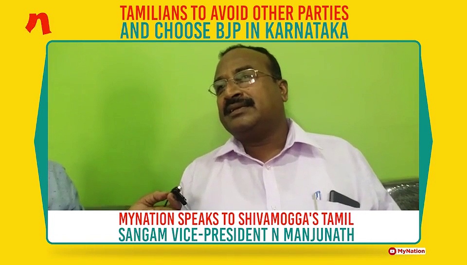 Will Tamilians dump DMK, Cong ally and pick BJP in Shivamogga?