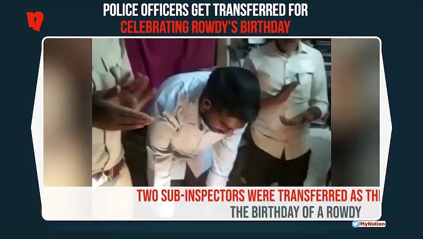 Karnataka: Police officers land in trouble after celebrating rowdy’s birthday in police station