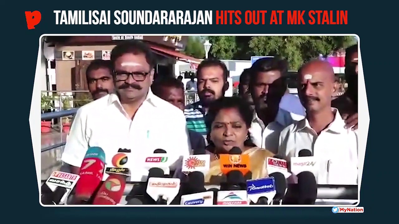 After Vaiko’s Hindi debate, Tamilisai slams Stalin for ‘maligning Tamil Nadu BJP’s image’