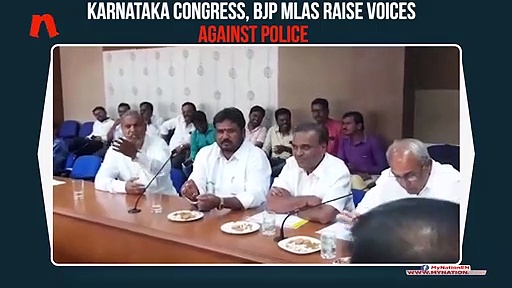 Karnataka Congress, BJP MLAs come together to fight Koppal Police