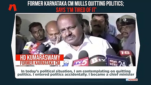Former Karnataka CM Kumaraswamy: I am tired, want to quit politics; let me live in peace