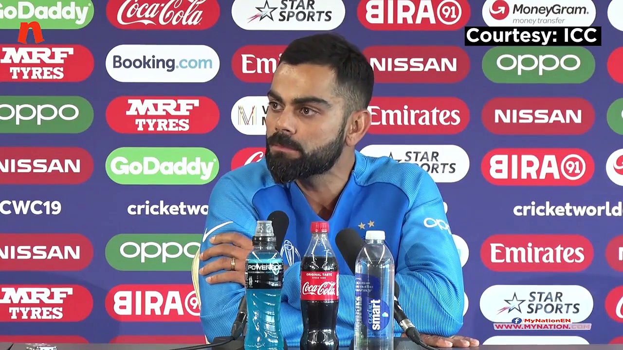 World Cup 2019 semi-final: Virat Kohli speaks on MS Dhoni’s strike rate, demotion, retirement speculation