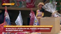 Se realiza la 4ta edición del Festival internacional Mujeres Tierra Roja