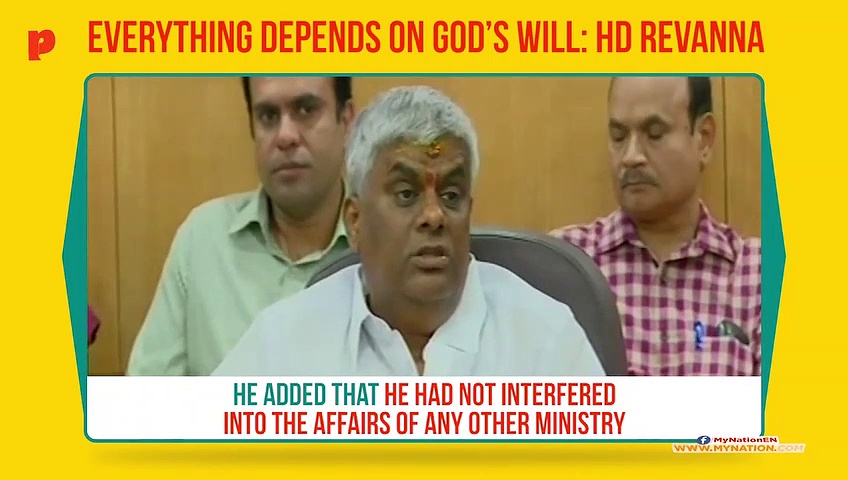 Karnataka coalition crisis: Sensing defeat, JDS leader Revanna turns philosophical