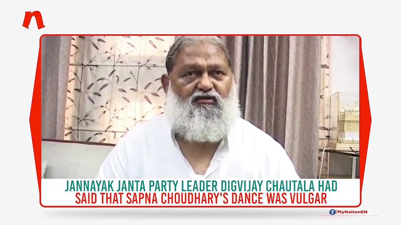JJP’s Digvijay in Haryana terms Sapna Choudhary's dance vulgar; BJP calls it insult to women
