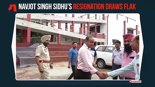 Navjot Singh Sidhu’s resignation draws flak across party lines