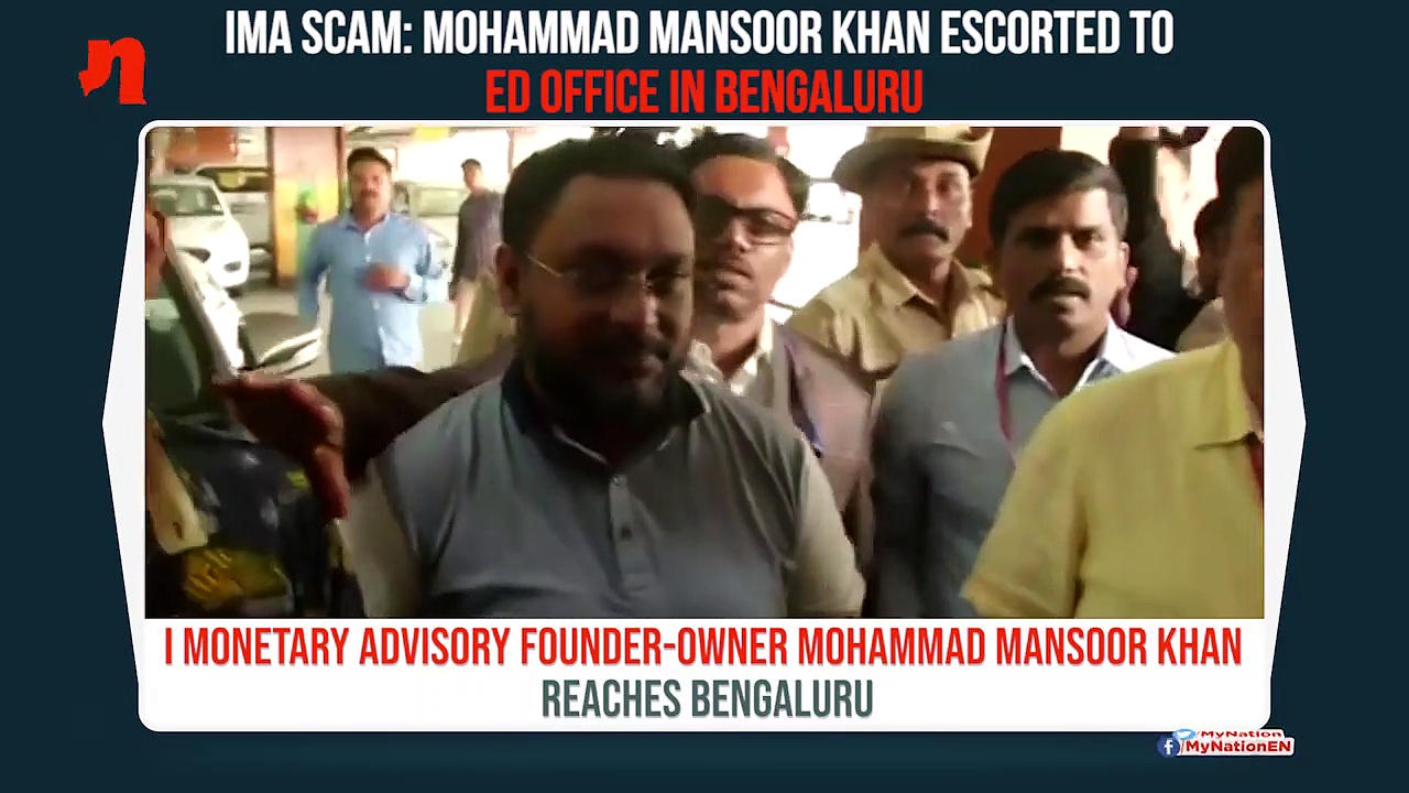 IMA Ponzi scam: SIT officials escort Mansoor Khan to Enforcement Directorate office