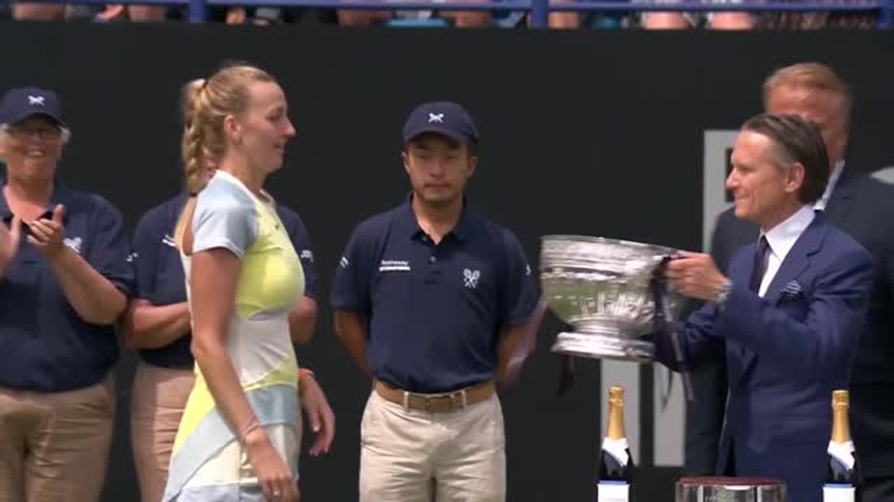 Highlights: Kvitova enttrohnt Ostapenko