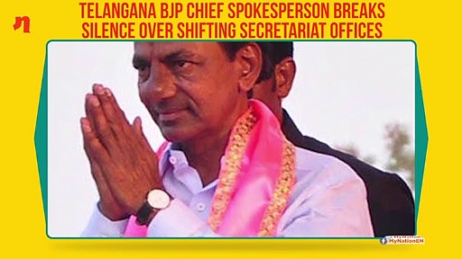 Telangana: State BJP questions KCR's urgency in shifting secretariat offices