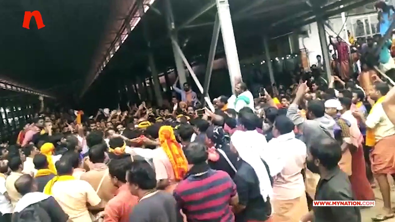 Sabarimala temple row: Two more women attempting to enter temple stopped by protestors