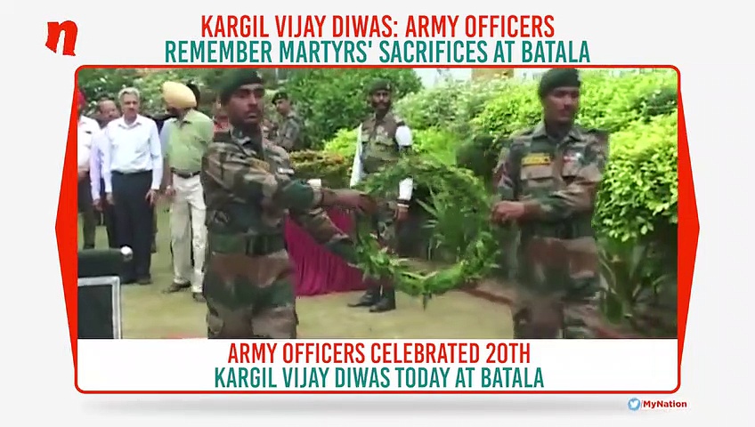 Kargil Vijay Diwas: Army officers remember martyrs' sacrifices at Batala