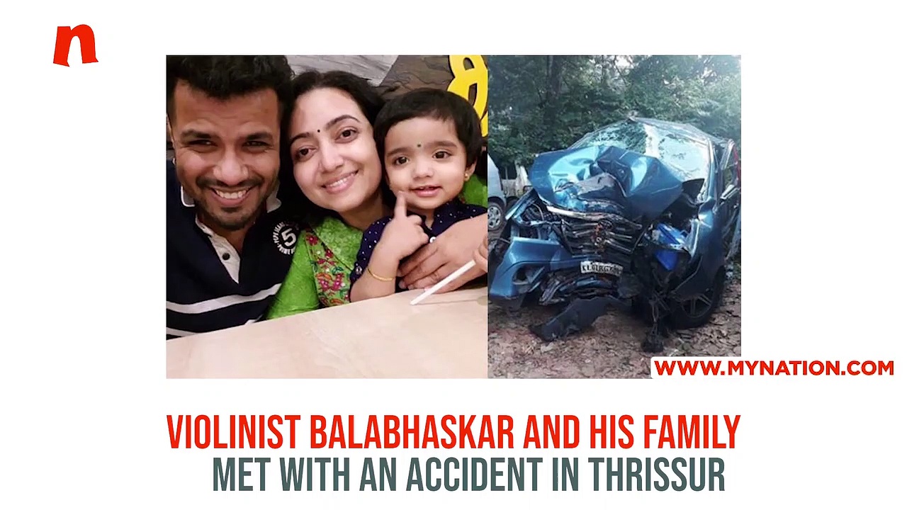 Kerala: Violinist Balabhaskar, family meet with accident, 2-year-old daughter dies (Video)