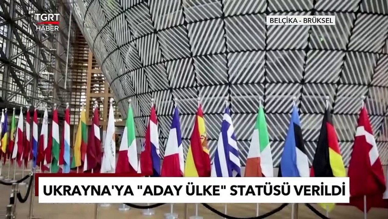 30 Yıllık Beklenti Sona Erdi Ukraynaya Aday Ülke Statüsü Verildi Dailymotion Video 9624