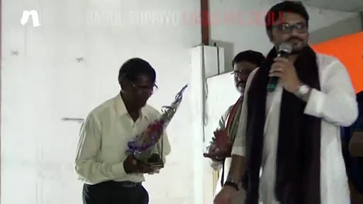 Babul Supriyo, controversy's child, loses cool once again! (Video)