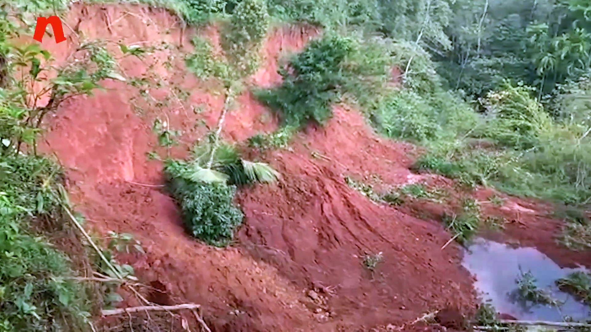 Karnataka: Post floods, cracks in Kodagu hills now cause concern