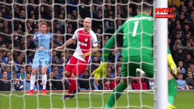 مباراة غير عادية_ مانشستر سيتي _ موناكو 5-3 دوري أبطال أوروبا 2016 وجنون حفيظ دراجي جودة عالي
